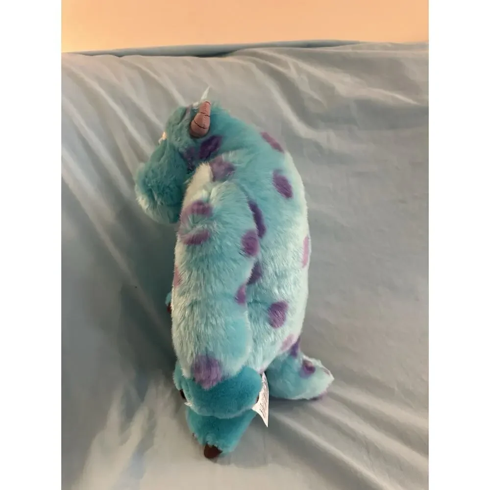 Disney Sulley Plush Blue Purple Monsters Inc Soft Stuffed Animal